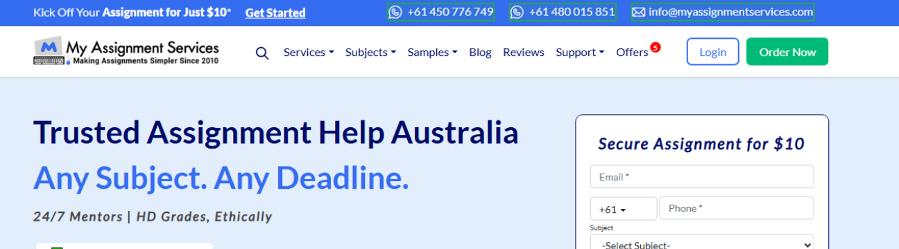 My Assignment Services