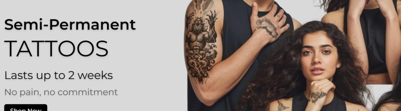 Inkbolt Semi Permanent Tattoos