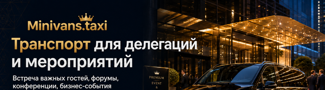 минивэн  москва такси